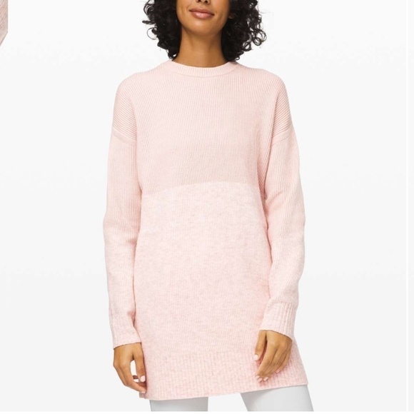 ❤️ Lululemon Restful Intention sweater in pink bliss C26 - Picture 1 of 12